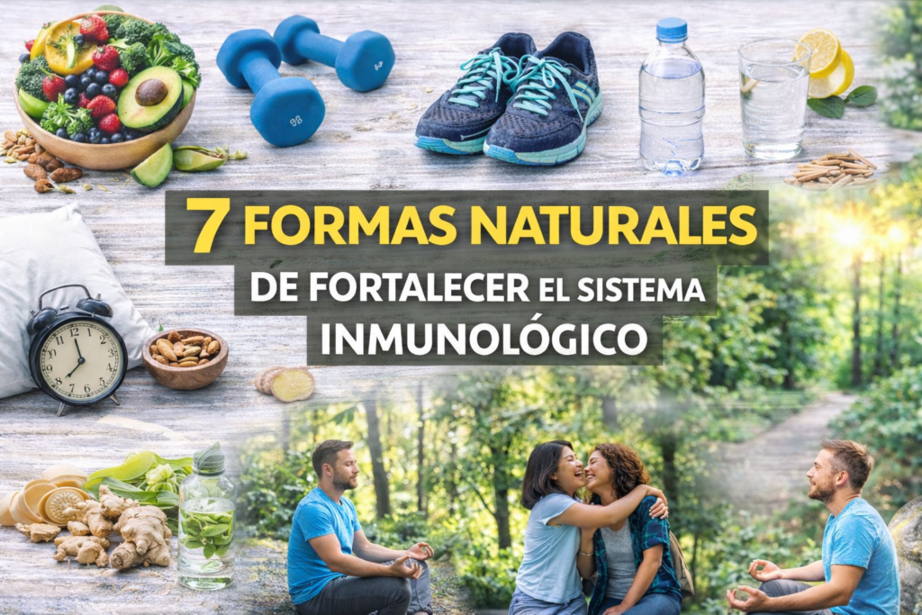 7 formas naturales de fortalecer el sistema inmunológico